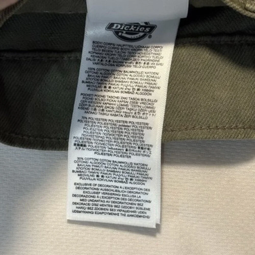 Dickies Men’s‎ Olive Green Denim Jeans W28 L32 New With Tags Straight Fit
